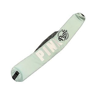 Victorias Secret PINK Can Cooler Aqua Beach Sling Tote NWT Yoga Mat Bag Mint